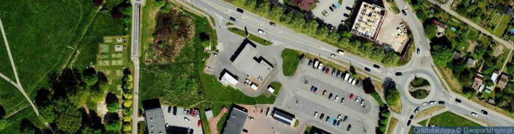 Zdjęcie satelitarne GLS - Punkt odbioru