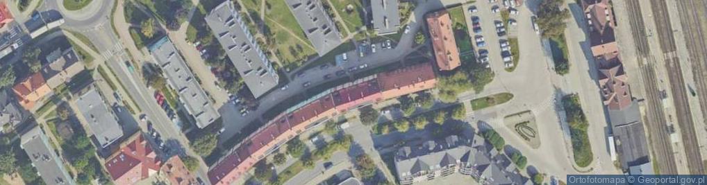 Zdjęcie satelitarne GLS - Punkt odbioru