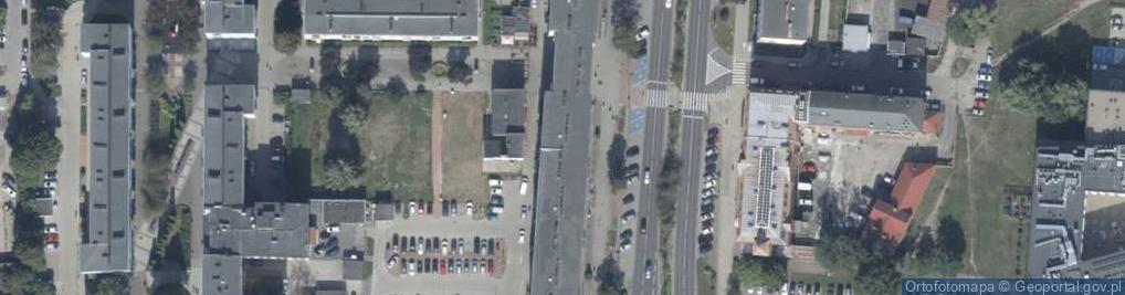 Zdjęcie satelitarne GLS - Punkt odbioru