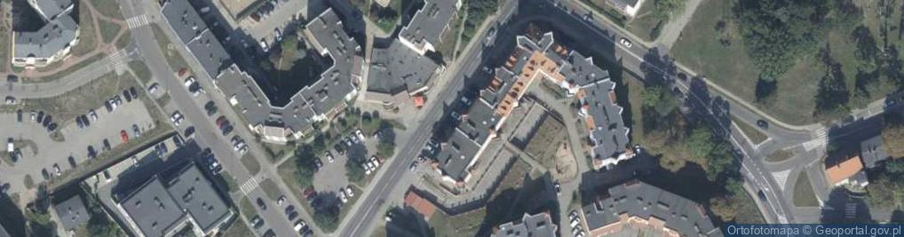 Zdjęcie satelitarne GLS - Punkt odbioru