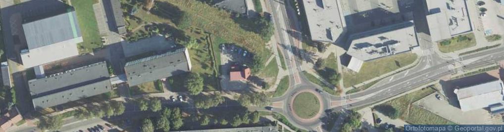 Zdjęcie satelitarne GLS - Punkt odbioru