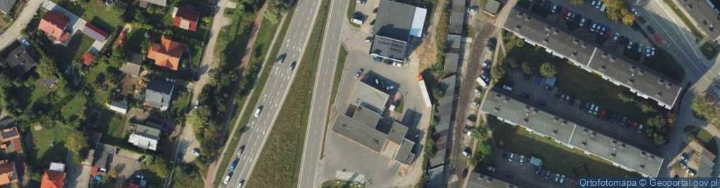 Zdjęcie satelitarne GLS - Punkt odbioru