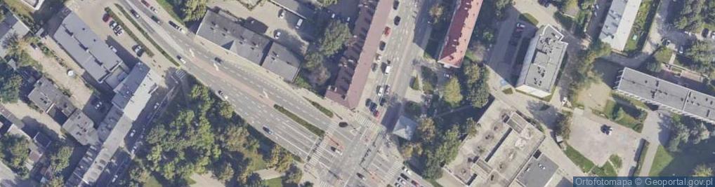 Zdjęcie satelitarne GLS - Punkt odbioru