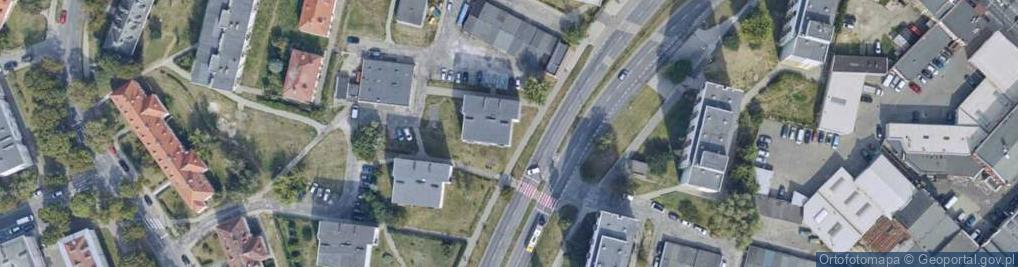 Zdjęcie satelitarne GLS - Punkt odbioru