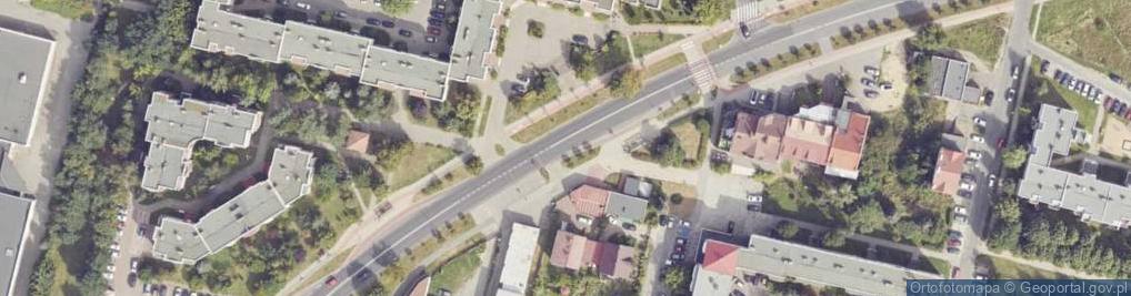 Zdjęcie satelitarne GLS - Punkt odbioru