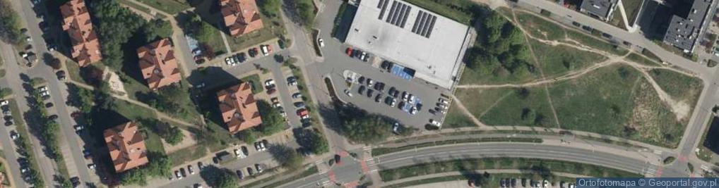 Zdjęcie satelitarne GLS - Punkt odbioru
