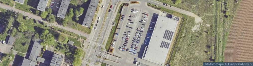 Zdjęcie satelitarne GLS - Punkt odbioru