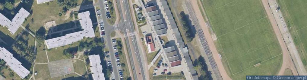 Zdjęcie satelitarne GLS - Punkt odbioru
