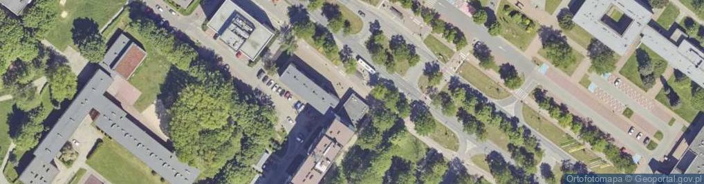 Zdjęcie satelitarne GLS - Punkt odbioru