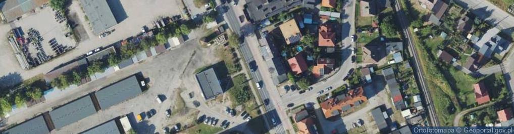 Zdjęcie satelitarne GLS - Punkt odbioru