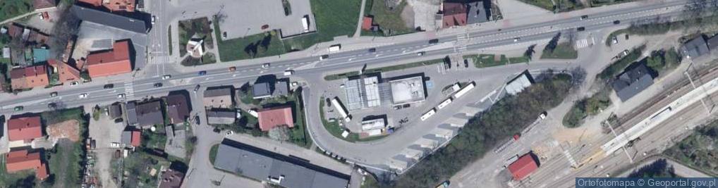 Zdjęcie satelitarne GLS - Punkt odbioru