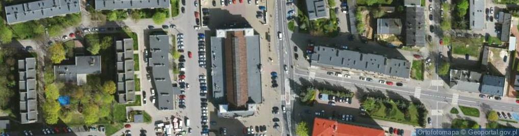 Zdjęcie satelitarne GLS - Punkt odbioru