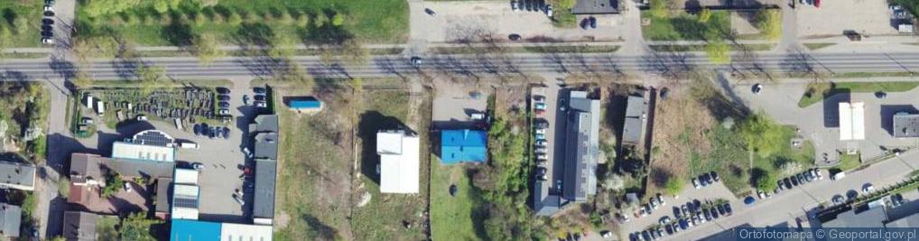 Zdjęcie satelitarne GLS - Punkt odbioru