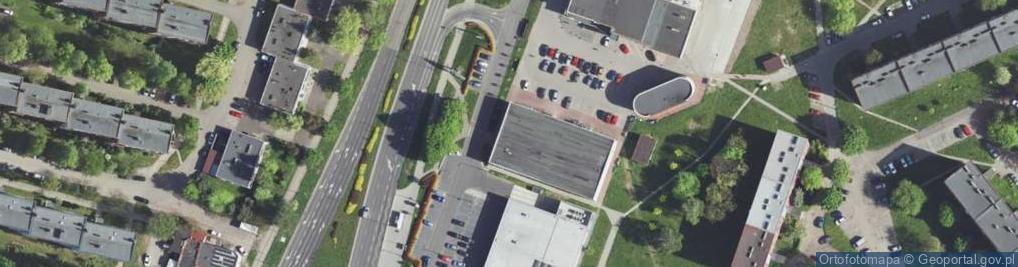Zdjęcie satelitarne GLS - Punkt odbioru