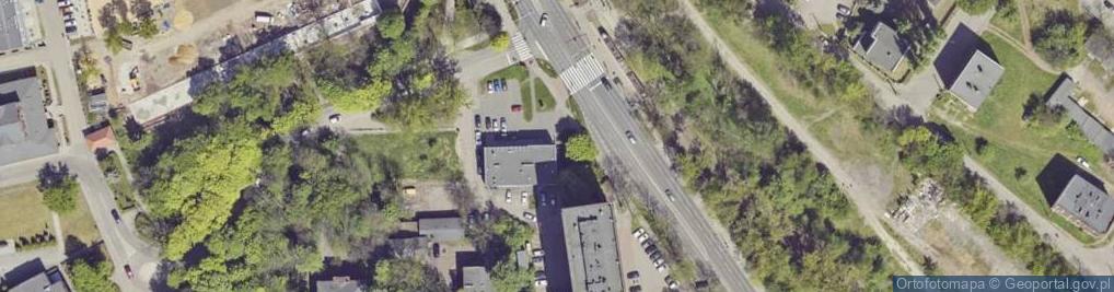 Zdjęcie satelitarne GLS - Punkt odbioru