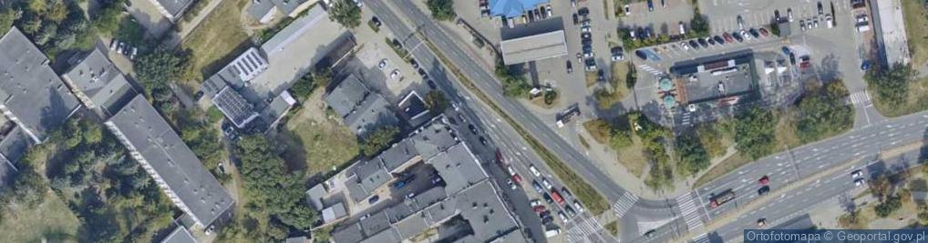 Zdjęcie satelitarne GLS - Punkt odbioru