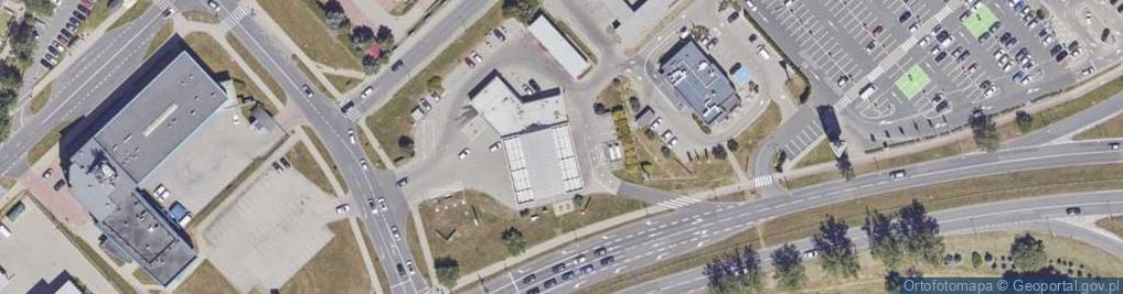Zdjęcie satelitarne GLS - Punkt odbioru