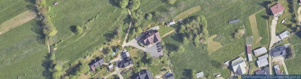 Zdjęcie satelitarne Dziubasówka Dom Wczasowy