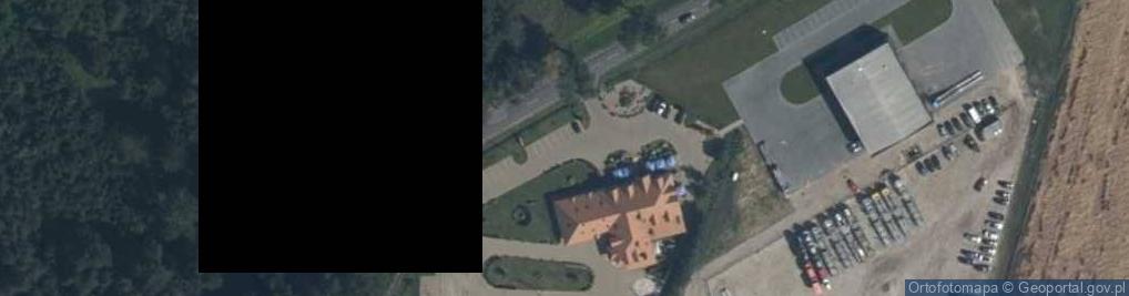 Zdjęcie satelitarne Zajazd Forest