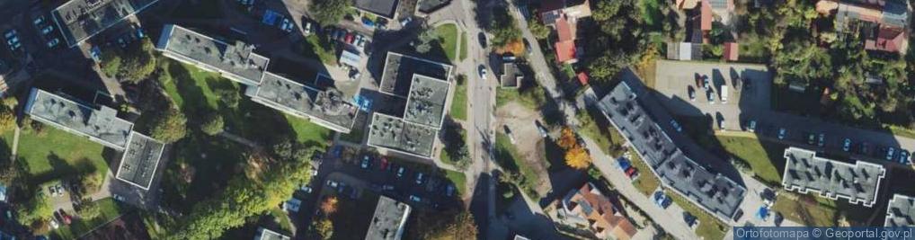 Zdjęcie satelitarne Groszek - Sklep