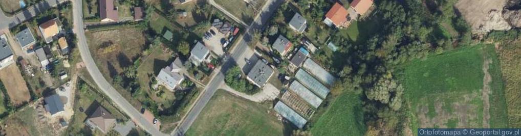 Zdjęcie satelitarne Groszek - Sklep