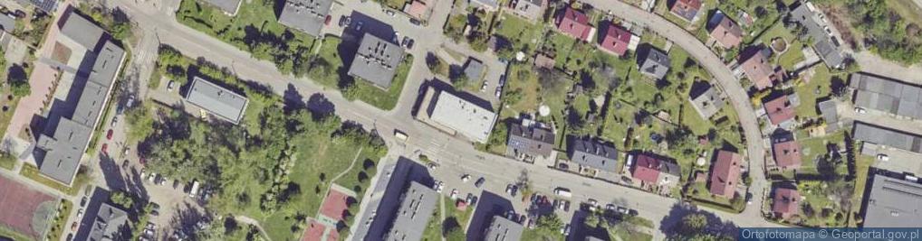 Zdjęcie satelitarne Groszek - Sklep