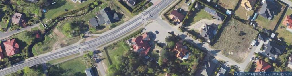 Zdjęcie satelitarne Groszek - Sklep