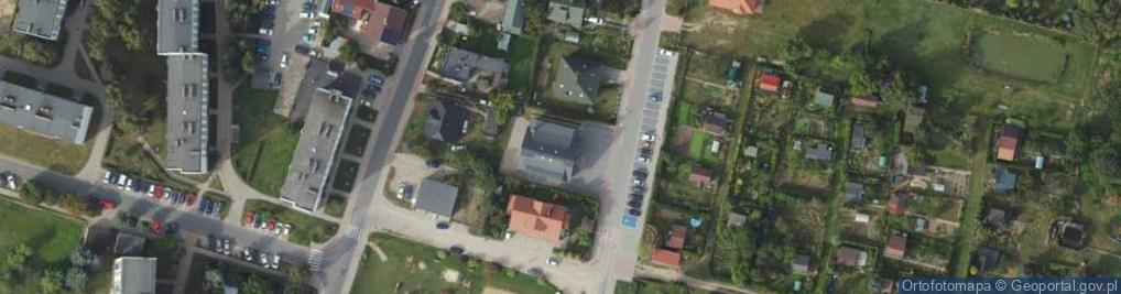 Zdjęcie satelitarne Groszek - Sklep