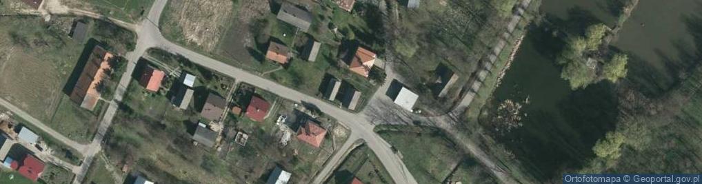Zdjęcie satelitarne Groszek - Sklep