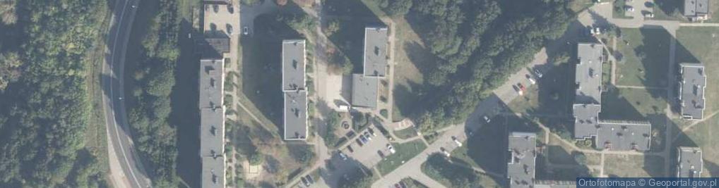 Zdjęcie satelitarne Groszek - Sklep