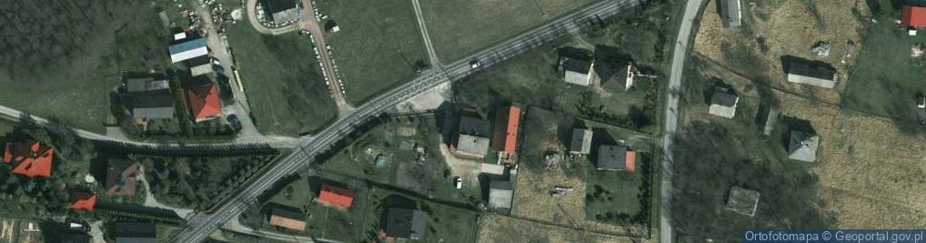 Zdjęcie satelitarne Groszek - Sklep