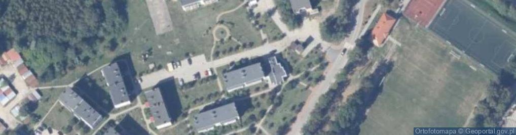 Zdjęcie satelitarne Groszek - Sklep
