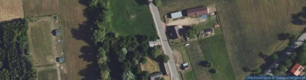 Zdjęcie satelitarne Groszek - Sklep