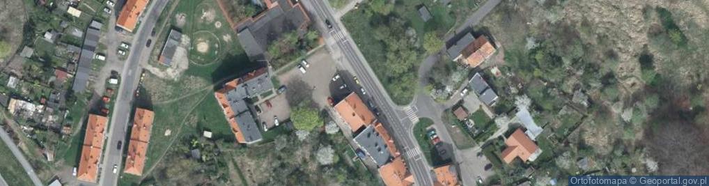 Zdjęcie satelitarne Groszek - Sklep