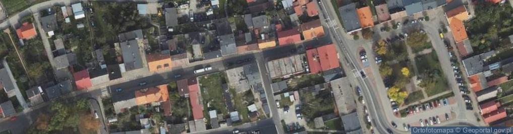 Zdjęcie satelitarne Groszek - Sklep