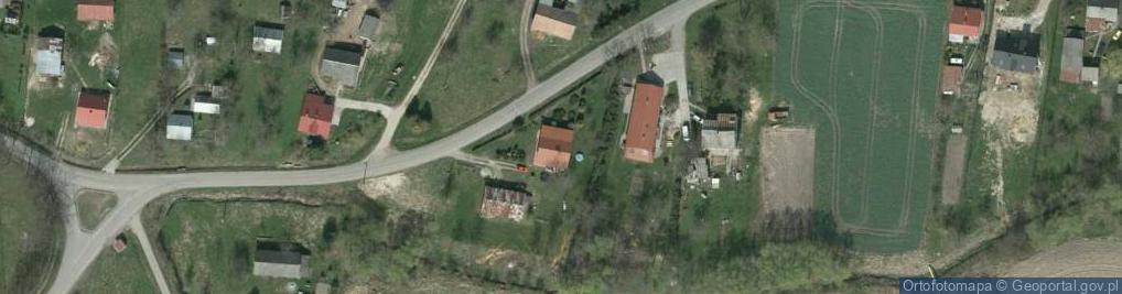 Zdjęcie satelitarne Groszek - Sklep