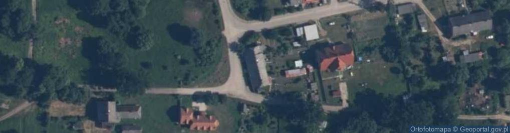 Zdjęcie satelitarne Groszek - Sklep