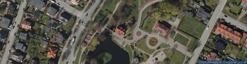 Zdjęcie satelitarne Gruzin Na Kaszubach