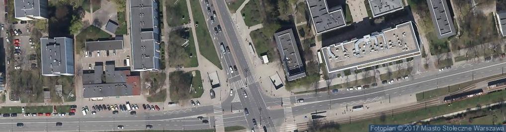 Zdjęcie satelitarne Serwis komputerowy w metrze