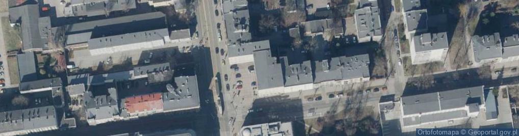 Zdjęcie satelitarne GSU Oddział Łódź
