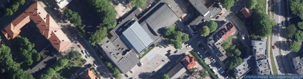 Zdjęcie satelitarne Hala sportowa