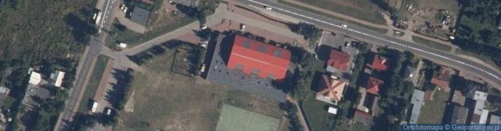 Zdjęcie satelitarne Hala sportowa