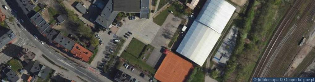 Zdjęcie satelitarne Hala sportowa