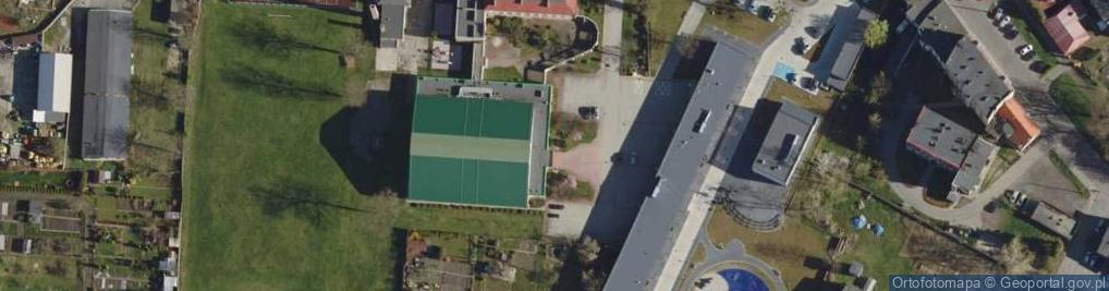 Zdjęcie satelitarne Hala sportowa
