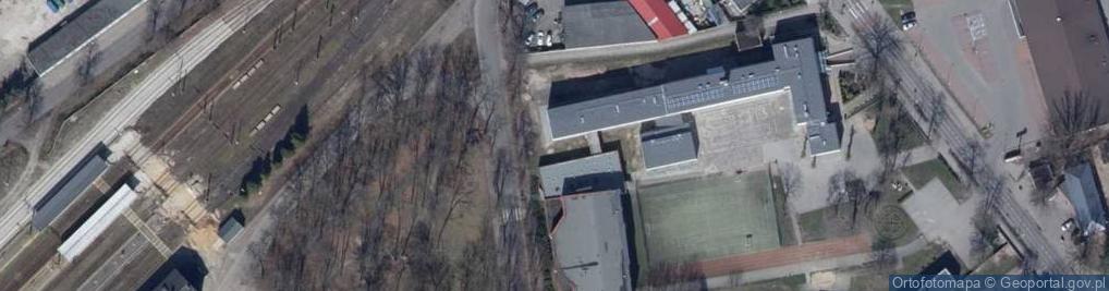 Zdjęcie satelitarne Hala Sportowa