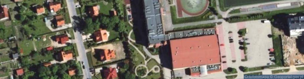 Zdjęcie satelitarne Miejska Hala Sportowa
