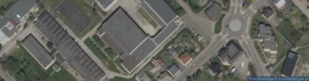 Zdjęcie satelitarne Miejsko - Gminnego Ośrodka Kultury, Sportu i Rekreacji