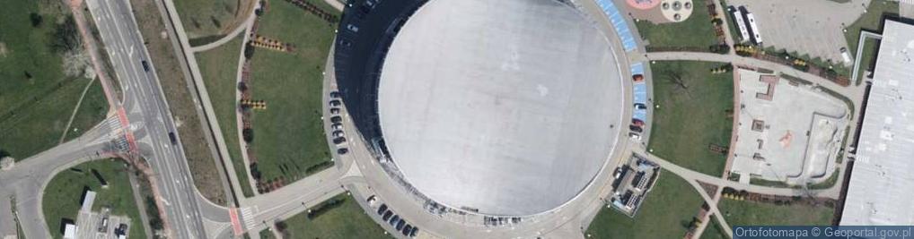 Zdjęcie satelitarne Orlen Arena