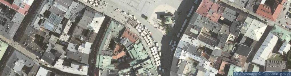 Zdjęcie satelitarne Cracow Hostel ***