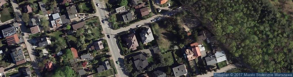 Zdjęcie satelitarne Hostel KARLA Warszawa Noclegi Pokoje gościnne Pokoje do wynajęc